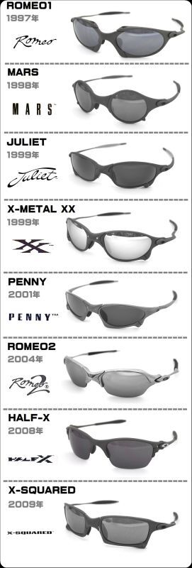 RARE OAKLEYS - X-Metal Juliet: X-Metal / Ruby comparison!!! New vs old  (first gen / gen 1)!!! 