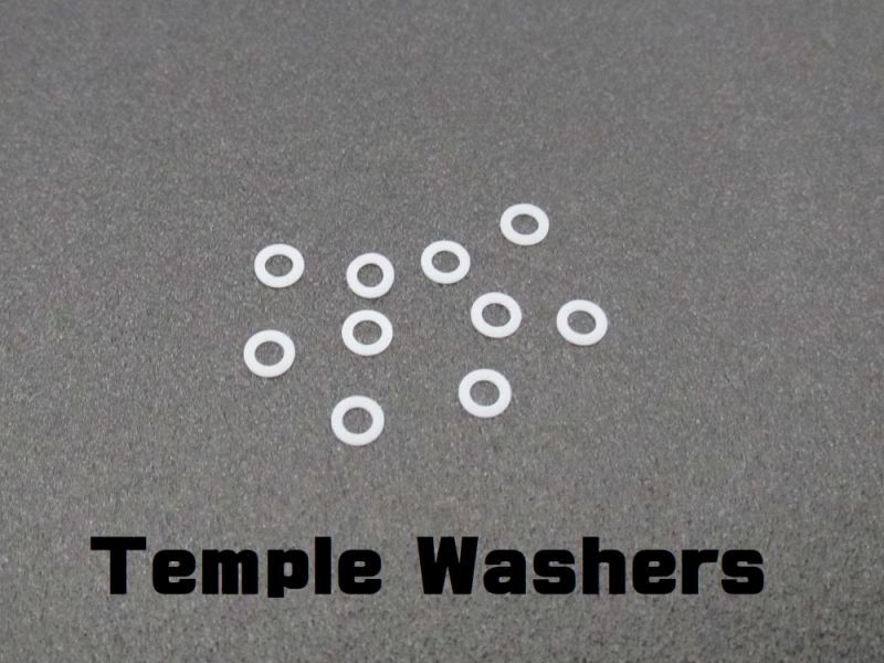 Temple Washers for X-SQUARED (10 pieces)