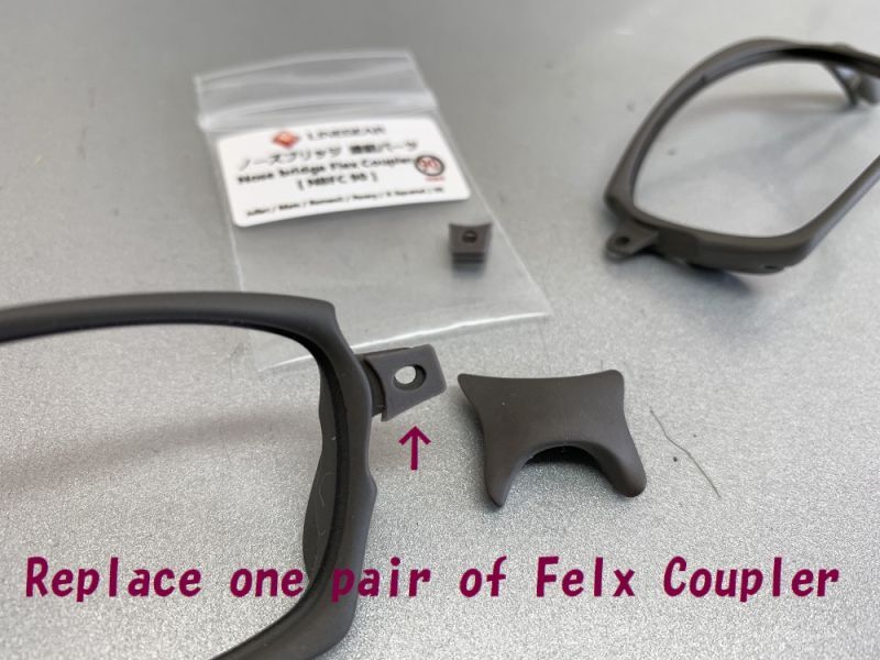 Oakley X-Metal XX 24K Frame Nose bridge Tune Up Service and Frame  Refinish(Cerakote) - LINEGEAR