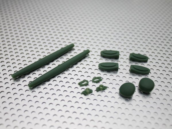 Photo1: Complete rubber set for ROMEO1 Olive Drab (1)