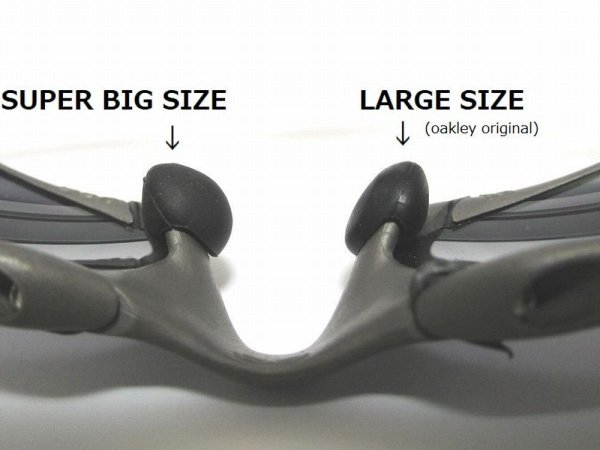 Photo3: Romeo1 Asian fit Extra Large Nose Pads (3)