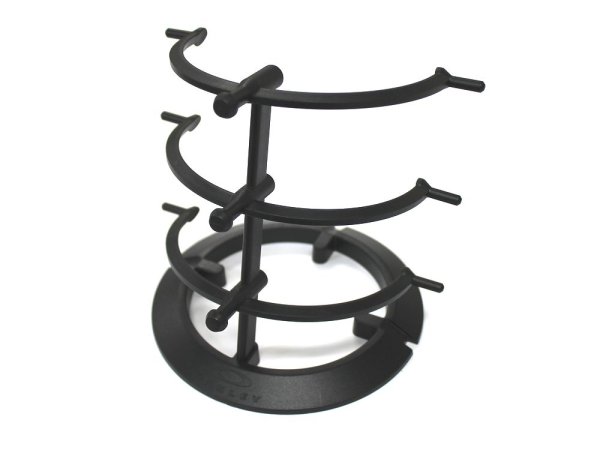 Photo1: Preowned / Oakley Plastic Sunglass Display Stand 3-Tier Black (1)