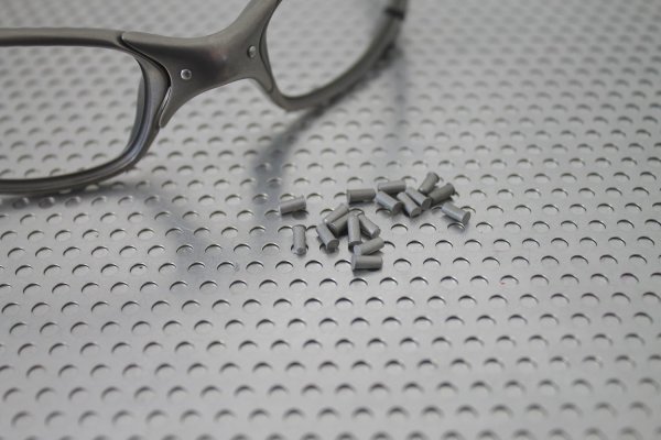 Photo5: Nose Bridge Pin for Juliet - Matte Silver (5)