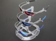 Photo2: Preowned / Oakley Clear Sunglass Display Stand 3-Tier (2)