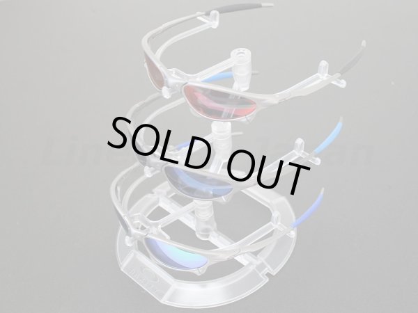 Photo2: Preowned / Oakley Clear Sunglass Display Stand 3-Tier (2)