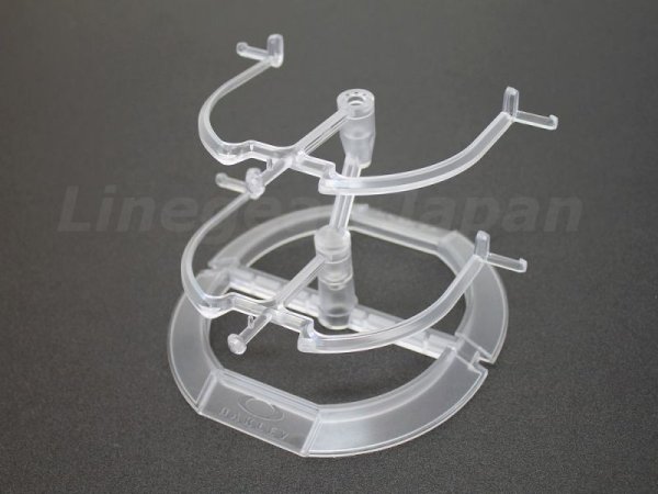 Photo1: Preowned / Oakley Clear Sunglass Display Stand 2-Tier (1)