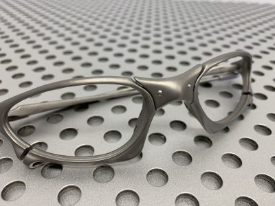 Photo3: Oakley Penny Nosebridge Tune Up Service and TITANIUM Color Frame Refinish