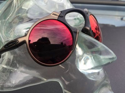 Photo3: MADMAN - Red  mirror - NXT® EMBEDDED Non-Polarized