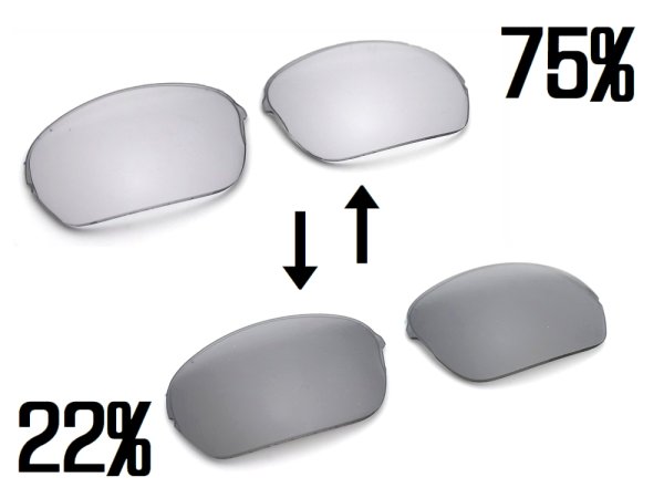 Photo2: HALF-X - Titanium Clear - NXT® VARIA™ Photochromic (2)