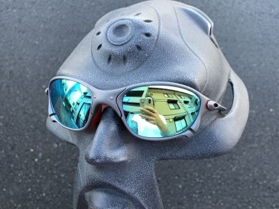 Photo2: X-METAL XX - Turquoise Blue - Polarized