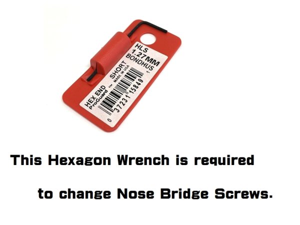 Photo6: Nose Bridge Flex Coupler 80 - Black (6)