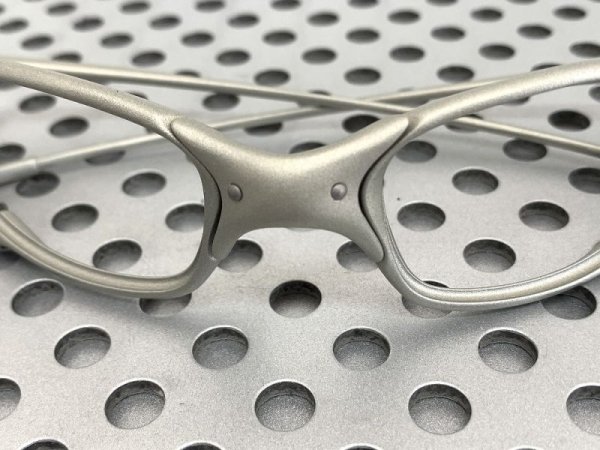 Photo4: Nose Bridge Pin for X-Metal XX - Matte Silver (4)