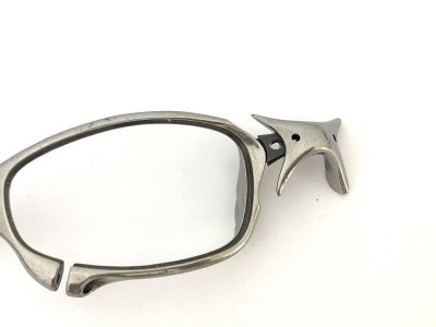 Photo2: Nose Bridge Pin for X-Metal XX - Matte Silver