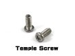 Photo1: X-METAL XX - Temple Screw (1)