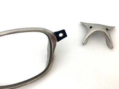 Photo2: Nose Bridge Pin - Dark Gray for Mars - X-Metal