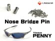 Photo1: Nose Bridge Pin for Titanium Penny (1)