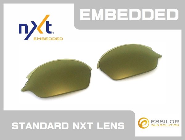 Photo1: ROMEO2 - Green / Gold - NXT® EMBEDDED Non-Polarized (1)