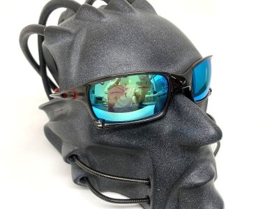 Photo2: X-SQUARED - Turquoise Blue - Polarized