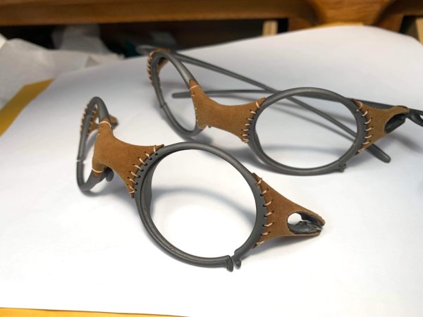 Photo2:  Mars Leather Replacement & Nose Bridge repair (2)