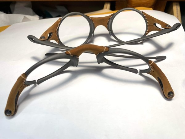 Photo3:  Mars Leather Replacement & Nose Bridge repair (3)