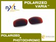Photo1: X-SQUARED - Red Mirror - NXT® POLARIZED VARIA™ Photochromic (1)