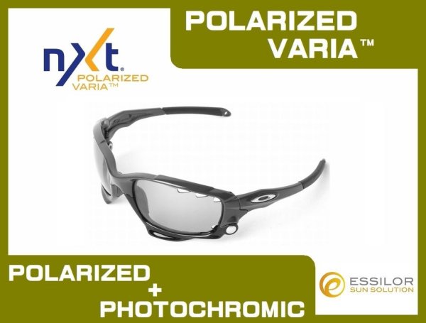 Photo1: New RACING JACKET NXT® POLARIZED VARIA™ Photochromic Lenses (1)