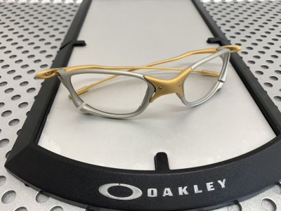 Photo1: Oakley X-Metal XX 24K Frame Nose bridge Tune Up Service and Frame Refinish(Cerakote)