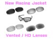Photo1: New RACING JACKET HD Vented Lenses (1)