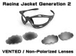 Photo1: RACING JACKET Generation 2 Non-Polarized  Vented Lenses (1)