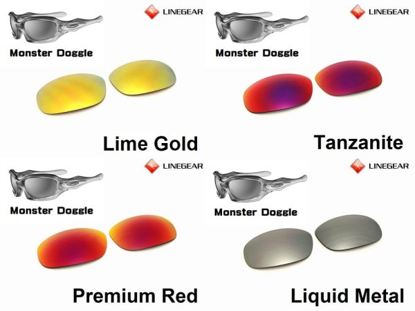 Photo2: Monster Doggle Non-Polarized Lenses (2)