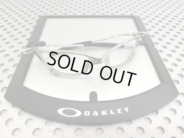 Photo1: Oakley Juliet Polished Frame with Complete Black Rubber Set (Lenses Not Included) (1)