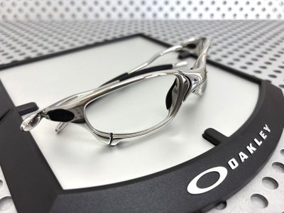 Photo3: Oakley Juliet Polished Frame with Complete Black Rubber Set (Lenses Not Included)