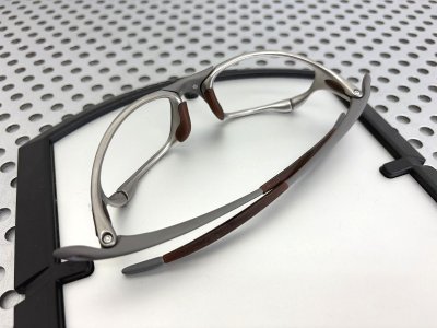 Photo3: Oakley Juliet TiO2 Frame with Complete Black Rubber Set (Lenses Not Included)