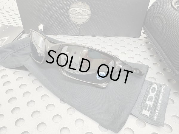 Photo5: Unused: X-Squared Polished Carbon / Black Iridium Polarized Lenses / Complete Set / Free shipping (5)