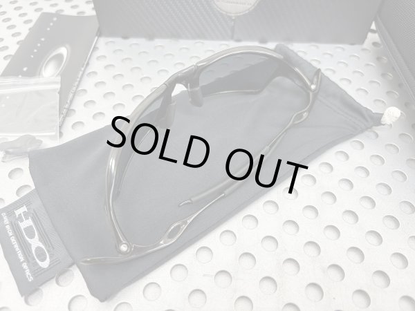 Photo6: Unused: X-Squared Polished Carbon / Black Iridium Polarized Lenses / Complete Set / Free shipping (6)