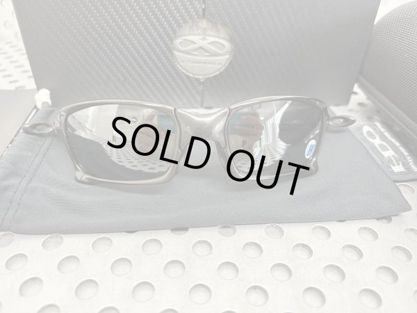 Photo4: Unused: X-Squared Polished Carbon / Black Iridium Polarized Lenses / Complete Set / Free shipping (4)