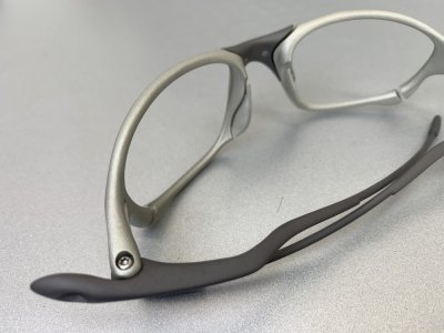 Photo3: Oakley X-Metal XX TiO2 frame nose bridge tune-up and frame refinishing (Cerakote) service