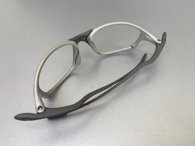Photo2: Oakley X-Metal XX TiO2 frame nose bridge tune-up and frame refinishing (Cerakote) service