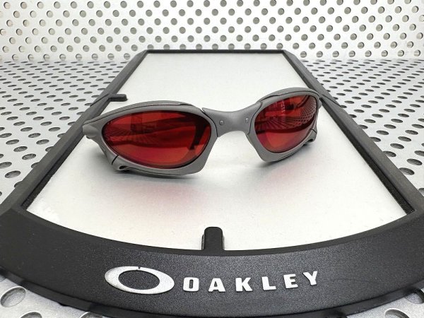 Photo13: Oakley Penny X-Metal – Cyclops Red Lenses | X-MEN Movie Custom Frame / Side-blinders / Free shipping (13)
