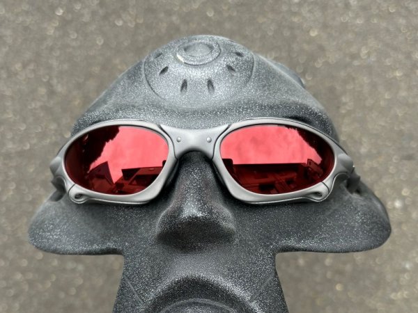 Photo11: Oakley Penny X-Metal – Cyclops Red Lenses | X-MEN Movie Custom Frame / Side-blinders / Free shipping (11)