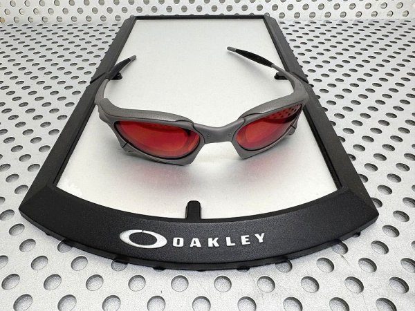 Photo1: Oakley Penny X-Metal – Cyclops Red Lenses | X-MEN Movie Custom Frame / Side-blinders / Free shipping (1)