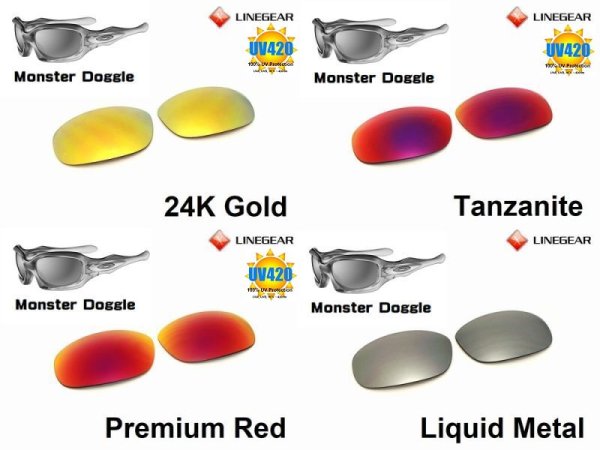 Photo2: Monster Doggle Polarized Lenses (2)