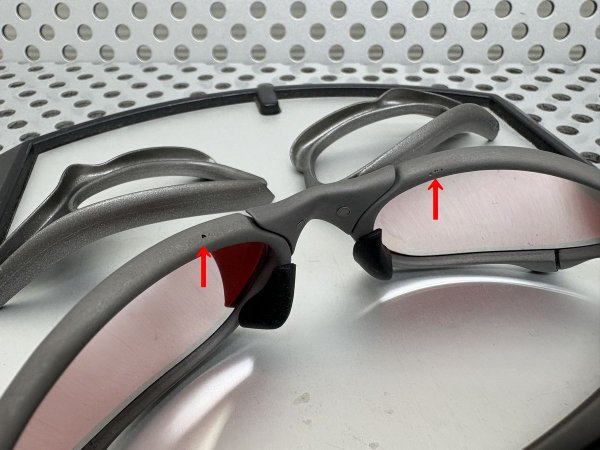 Photo8: Oakley Penny X-Metal – Cyclops Red Lenses | X-MEN Movie Custom Frame / Side-blinders / Free shipping / 313 (8)