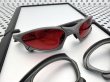 Photo5: Oakley Penny X-Metal – Cyclops Red Lenses | X-MEN Movie Custom Frame / Side-blinders / Free shipping / 313 (5)