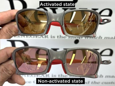 Photo1: X-SQUARED - Sunset Rose - NXT® VARIA™ - Photochromic