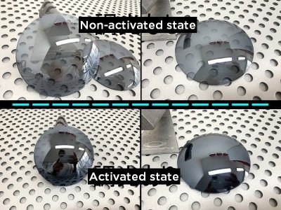 Photo1: JULIET - Flash Black - NXT® POLARIZED VARIA™ Photochromic