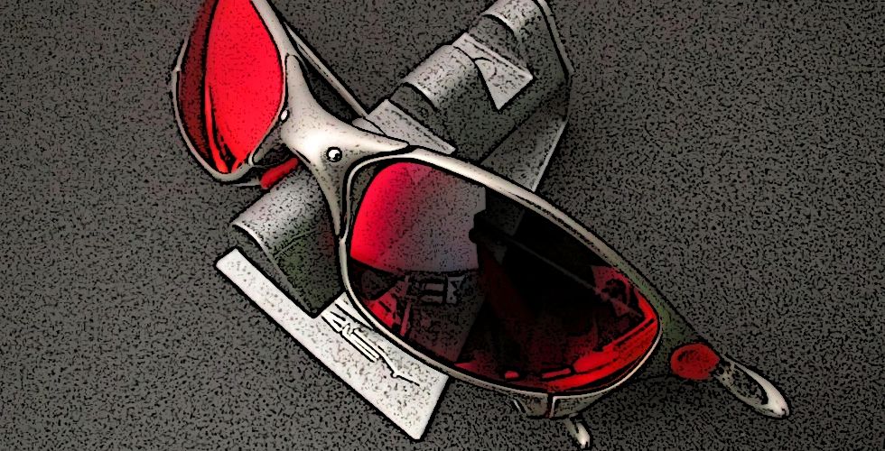 Replacement lenses, rubber parts and tune up for Oakley X-Metal