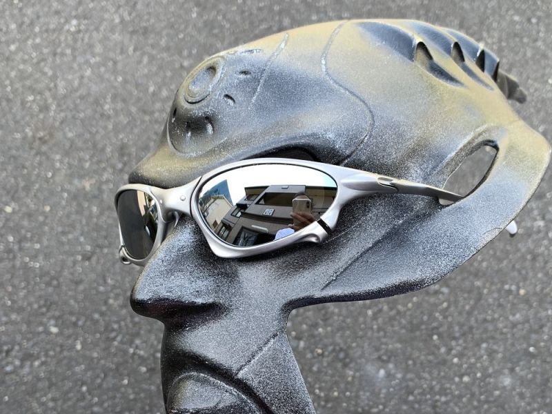 Oakley Penny X Metal Polished Black Iridium Sunglasses