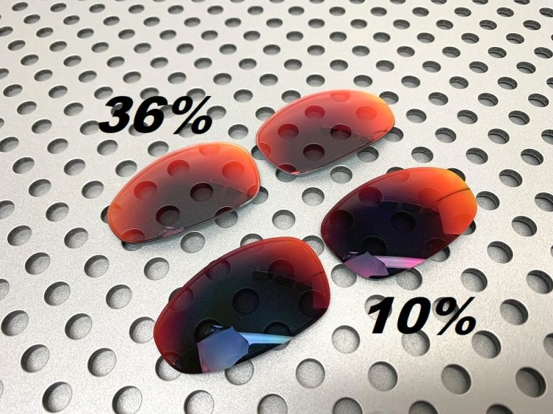 LINEGEAR HD Red Mirror - Non Polarized Lens for Oakley Juliet *Prizm  [JU-HD-RM]